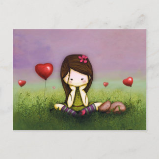 考えるの ポストカード