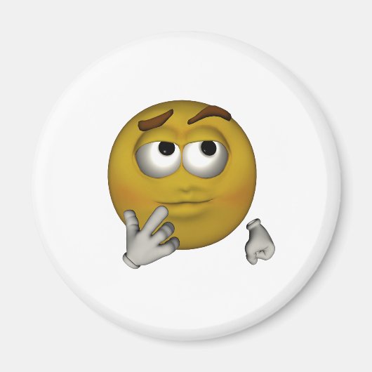 考えるの マグネット (正面)