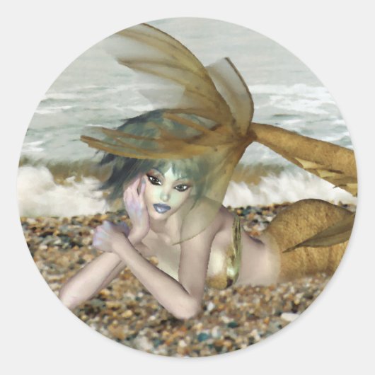 考えるの ラウンドシール (正面)