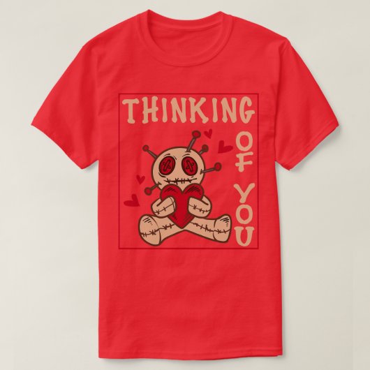 考えるの Tシャツ (デザイン正面)