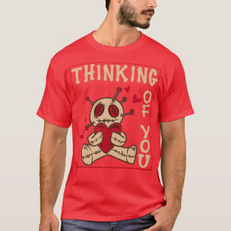 考えるの Tシャツ
