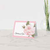 考えるのYou Noteカード カード (正面)