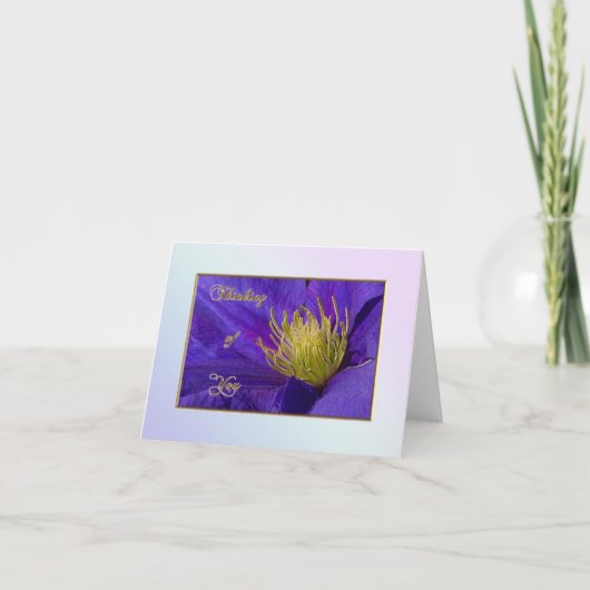 考えるのYou Noteカード カード (正面)