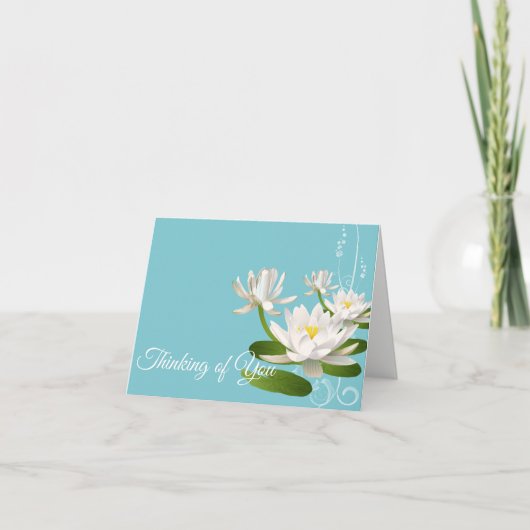 考えるのYou Noteカード サンキューカード (正面)