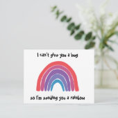 考えるのYou Rainbow Post Card ポストカード (スタンド正面)