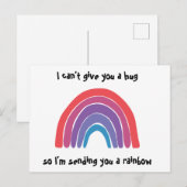 考えるのYou Rainbow Post Card ポストカード (正面/裏面)