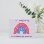 考えるのYou Rainbow Post Card ポストカード (スタンド正面)