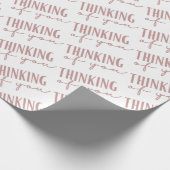 考えるのYou Wrapping紙 ラッピングペーパー (角)