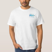考えるコンピュータープログラマーデザイン Tシャツ (正面)