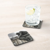 考える人 ロダン パリ彫刻 コースター (右側)