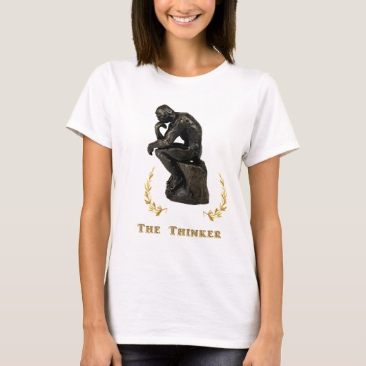 考える人 Tシャツ (正面)