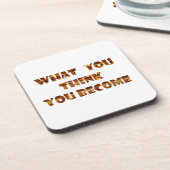 考える何をなります コースター (左側)