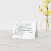 考える何を引用文-仏カード--になります カード (黄色い花)