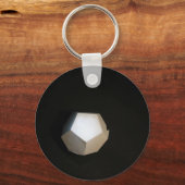 考える十二面体の外側 キーホルダー (正面)