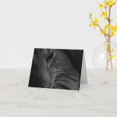 「考える君の…」 カード (黄色い花)