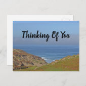 考えるs of You海風景フォトコースト ポストカード (正面/裏面)
