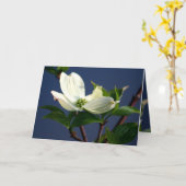 考えるs of You Card かわいらしDogwood Flower Photo カード (黄色い花)