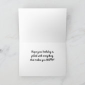 「考えるYOU」の「誕生日」に座る カード (内部)