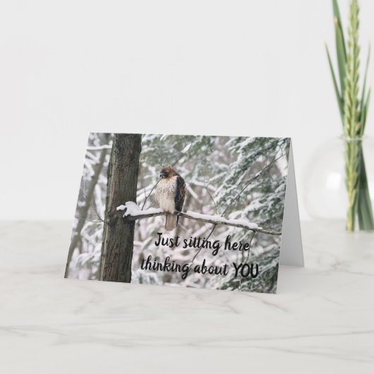 「考えるYOU」の「誕生日」に座る カード (正面)