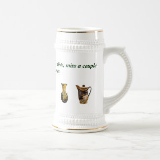 考えれば誰もあなたは生きた、恋しく思いますcouを気にしません ビールジョッキ