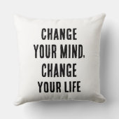 考えを変え、人生を変える クッション (裏面)