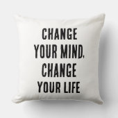 考えを変え、人生を変える クッション (正面)