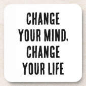 考えを変え、人生を変える コースター (正面)