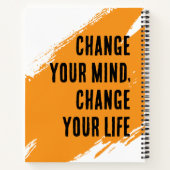 考えを変え、人生を変える ノートブック (裏面)