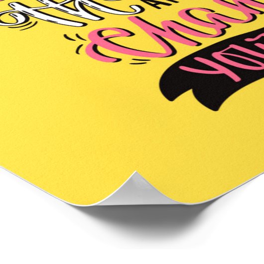 考えを変更する ポスター (角)