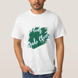 「考えを明確に」モチベーションTシャツ Tシャツ