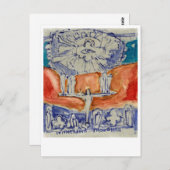 考えを目撃する。エクハート・トレル。 ポストカード (正面/裏面)