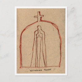 考えを見て。 ポストカード