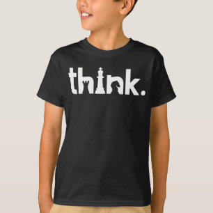 考えシャツ考え、チェスシャツ、チェス Tシャツ