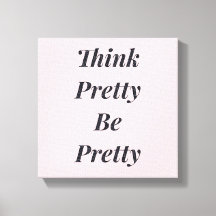 考えスタイリッシュかわいらしかわいらしキャンバス