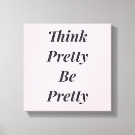 考えスタイリッシュかわいらしかわいらしキャンバス キャンバスプリント