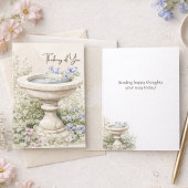 考えズオブユーバーズバスガーデンカスタム水彩 カード