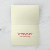 考えズオブユーホリデーカード カード (内部)