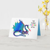 考えズ・オブ・ユー、ドラゴン・万華鏡のように千変万化するパターン・コレクション カード (黄色い花)