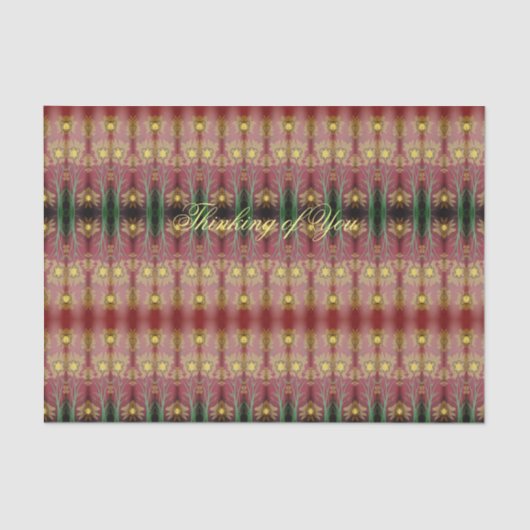 考えズ・オブ・ユー・フローズティッシュペーパー 薄葉紙 (正面)