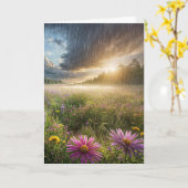 考えズ・オブ・ユー・ワイルドフラワー カード (黄色い花)