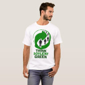 考えソイレントグリーンTシャツ Tシャツ (正面フル)