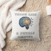 考えパズル クッション (ブランケット)