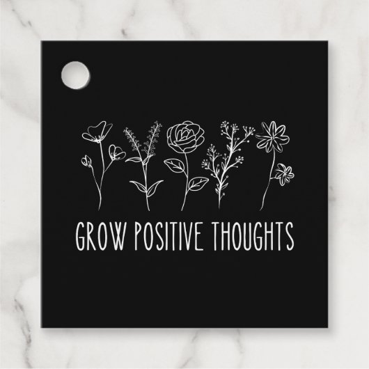 考えパーソナライズされたを高め前向きる フェイバータグ (正面)