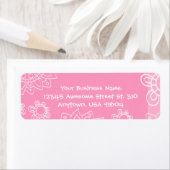 考えピクガーリーヘナ花タトゥーファッション ラベル (インサイチュ)