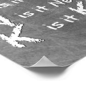 考えポスターの前話に ポスター (角)