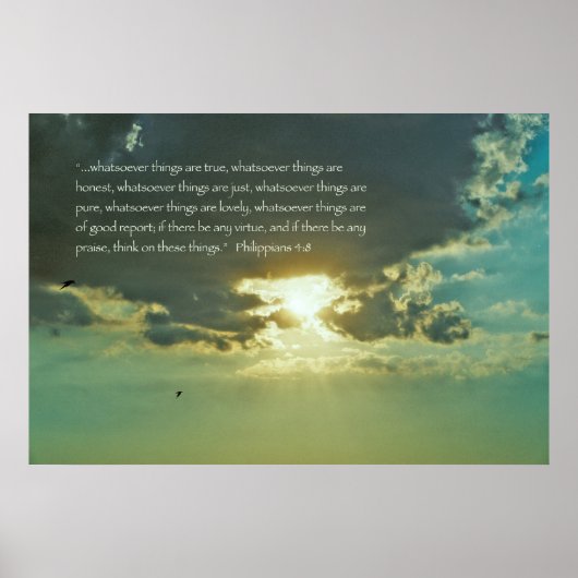 考えポスター – バージョンC ポスター (正面)