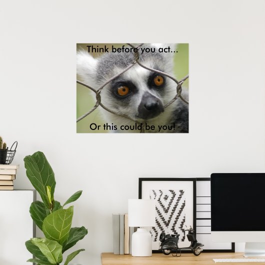 考えポスター ポスター (ホームオフィス)