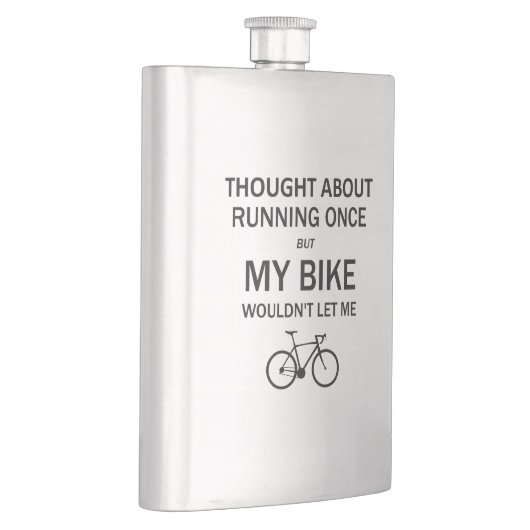 考えランニングの事だ自転車が私を許さない フラスク (右)