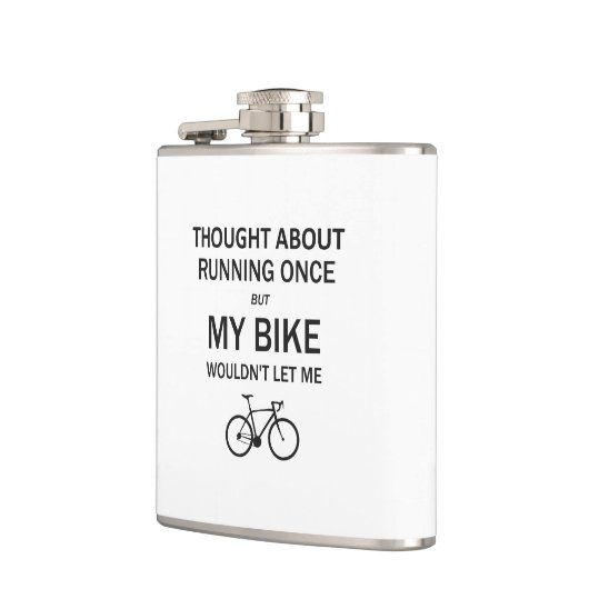 考えランニングの事だ自転車が私を許さない フラスク (左)