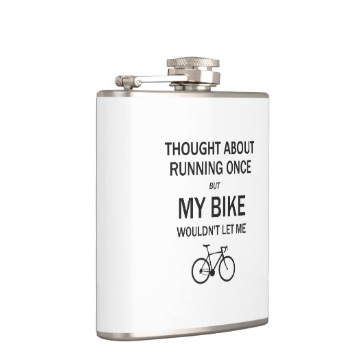 考えランニングの事だ自転車が私を許さない フラスク (右)
